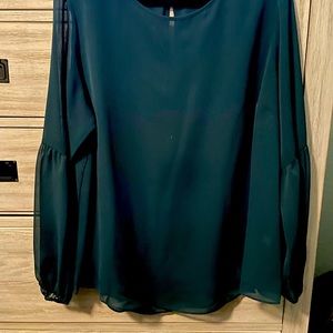 1XL Dark Green Blouse